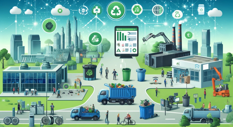Digital Solutions in the Age of Artificial Intelligence: Optimizing Waste Management for the Circular Economy